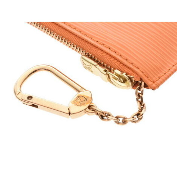 Louis Vuitton Epi Pochette Cle Mandarin Leather Coin Case - Picture 5 of 12